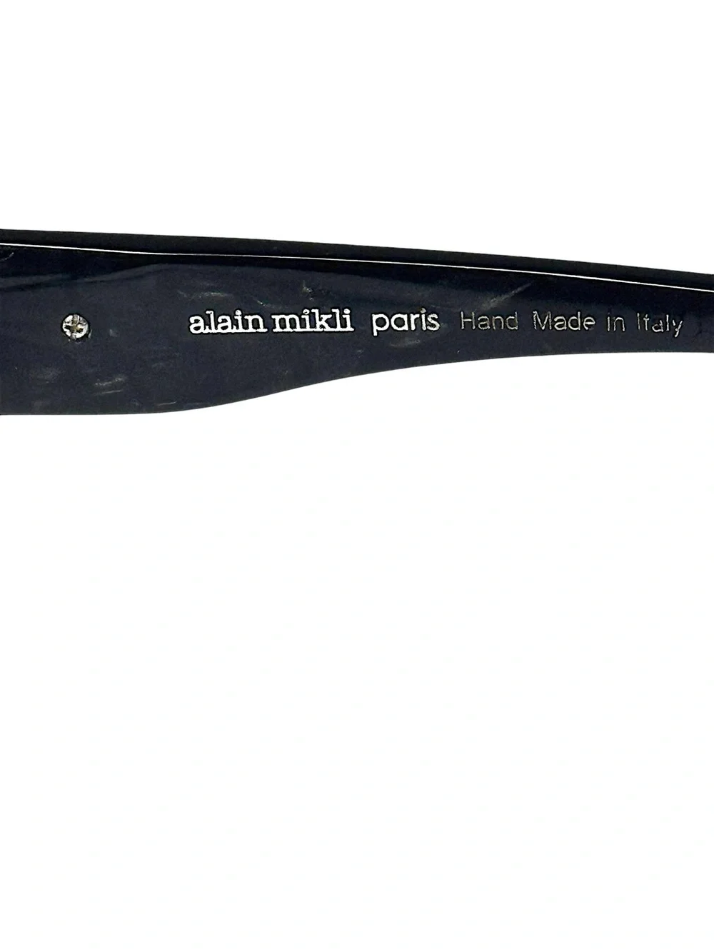 Alain Mikli Paris 001 Noir ‘Caselle’ Full Frame Eyeglasses A03103 Unisex $419